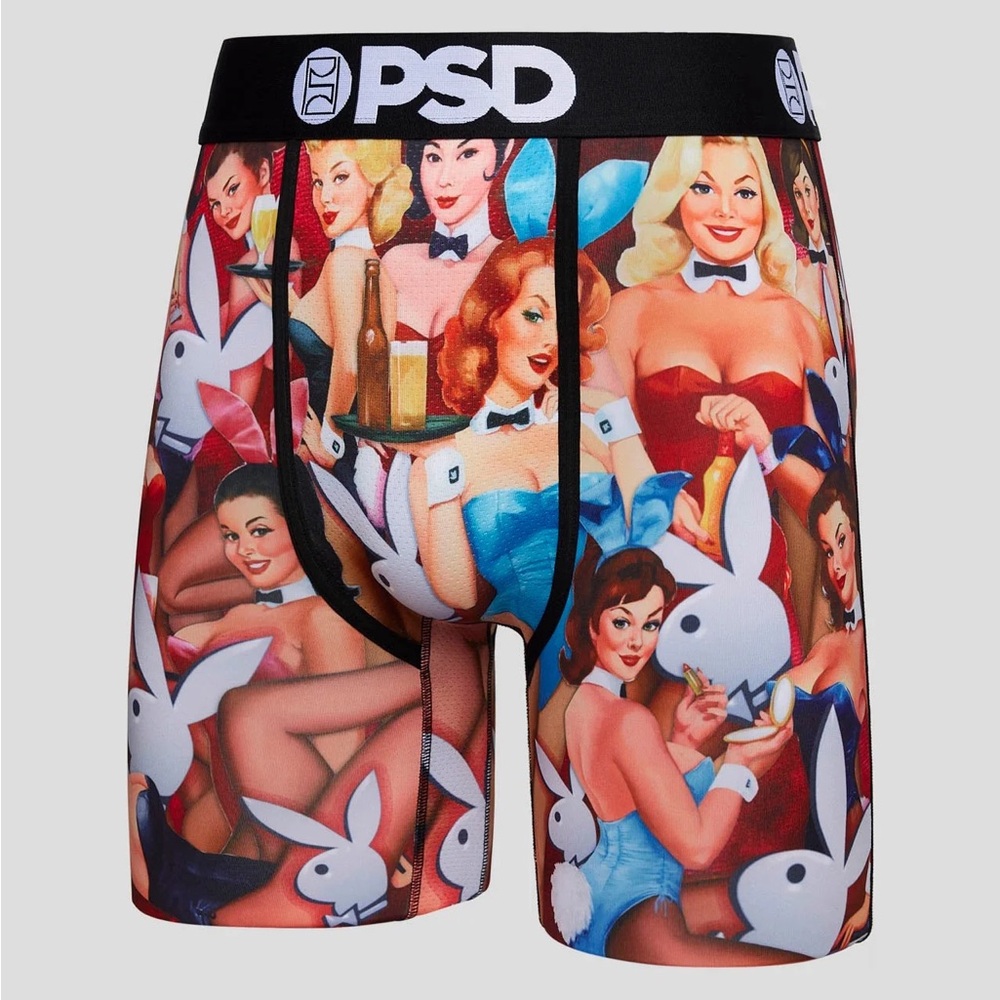 New with Tags, PSD Underwear PLAYBOY - HYPE STANDARD LENGTH, Size: Small